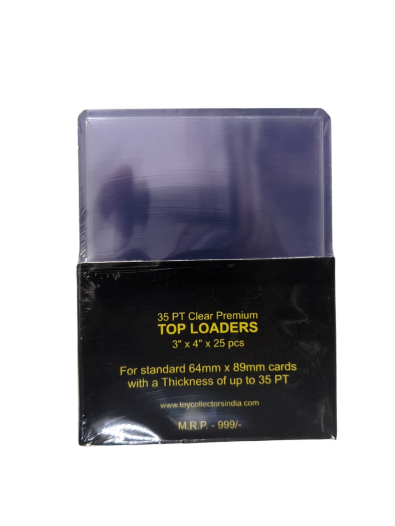 TCI Pokemon Top Loader (Contains 25 pcs) Toy Collectors India TCI Pokemon Top Loader (Contains 25 pcs) Toy Collectors India