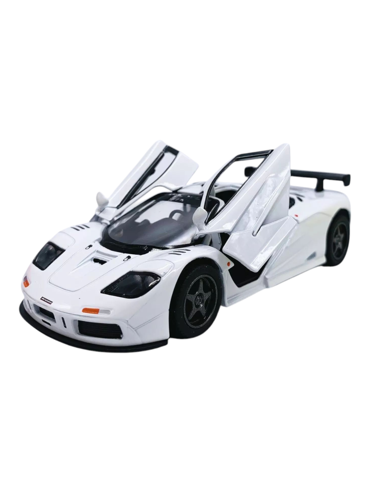 Kinsmart 1995 Mclaren F1 GTR 1:34 Scale (Diecast Metal,Pull Back Action,Openable Doors)