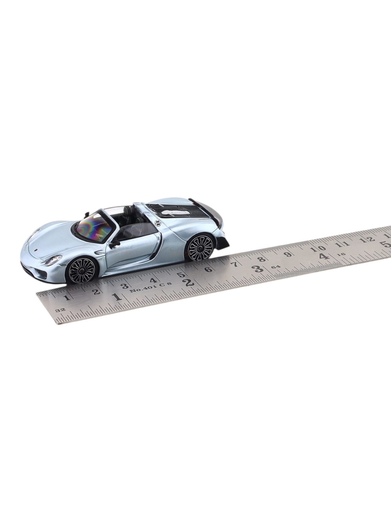 Time micro porsche 918 spyder (with figure & acrylic case) 1:64 Scale