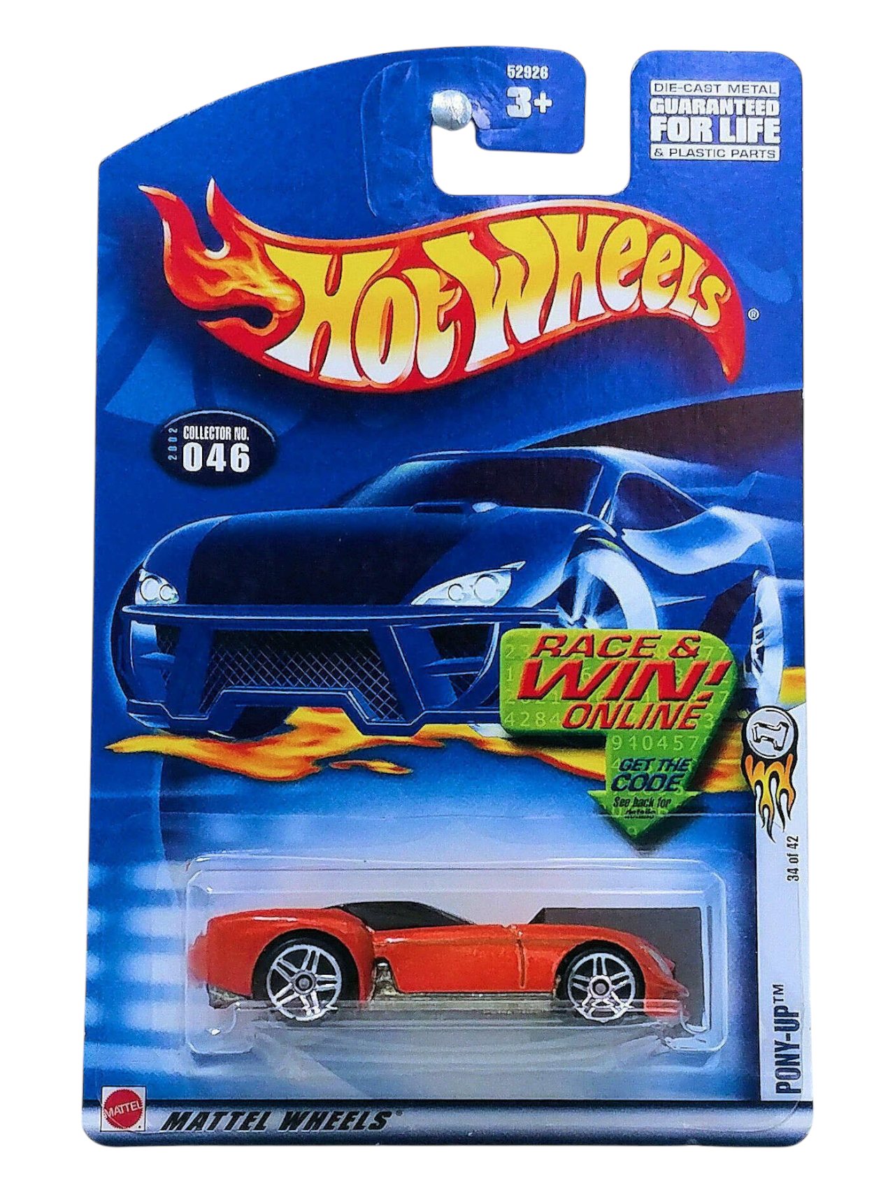 HotWheels Pony-Up Colector No-046 Imported Mainline 1:64 Scale