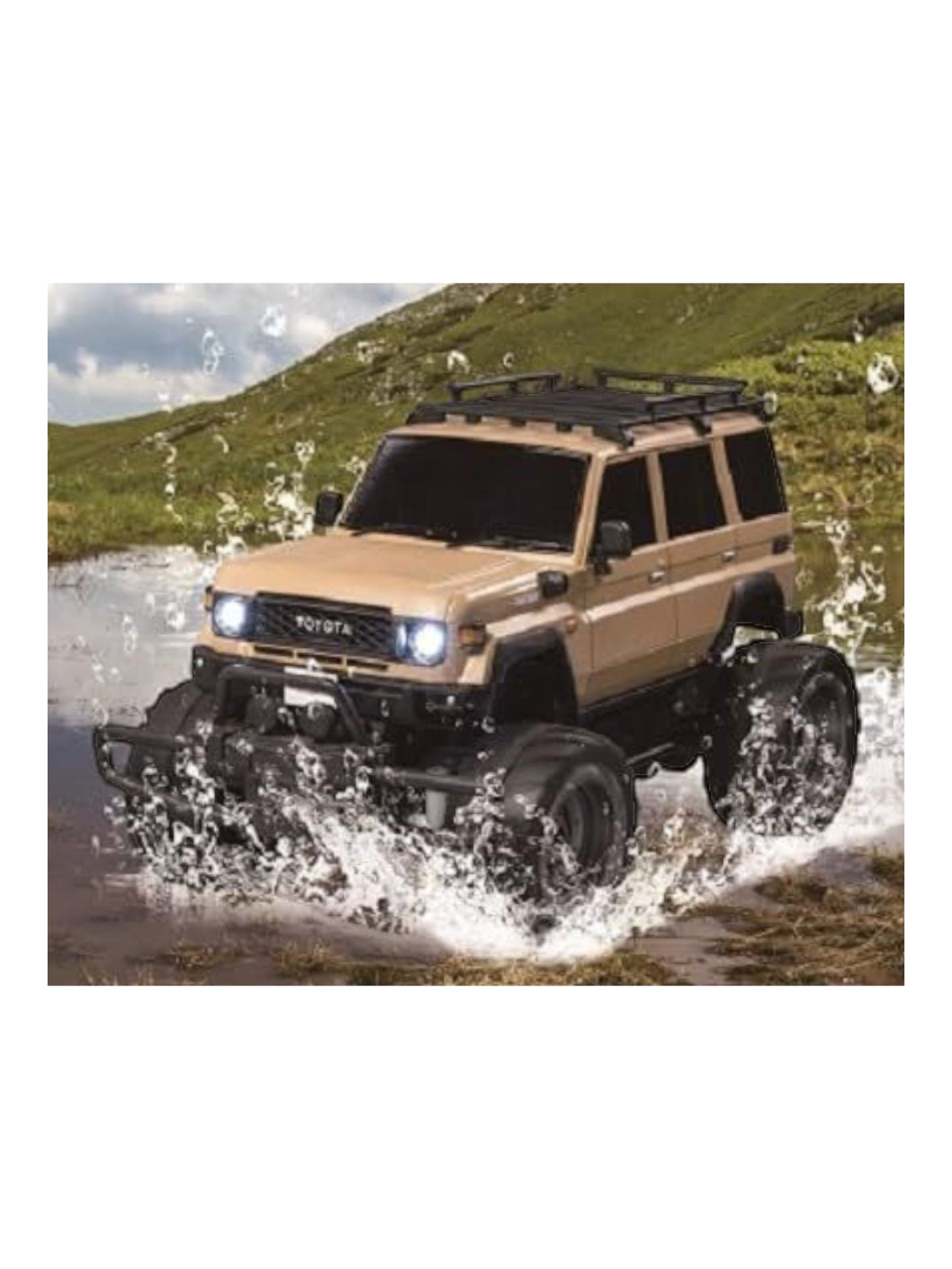 Jozen Toyota Land Cruiser 70 Remote control car 1:22 Scale