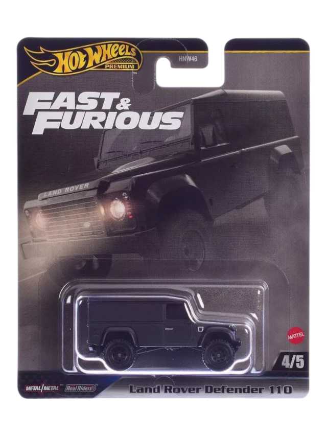Hotwheels Fast & Furious Land Rover Defender 110 Imported Premium 1:64 scale