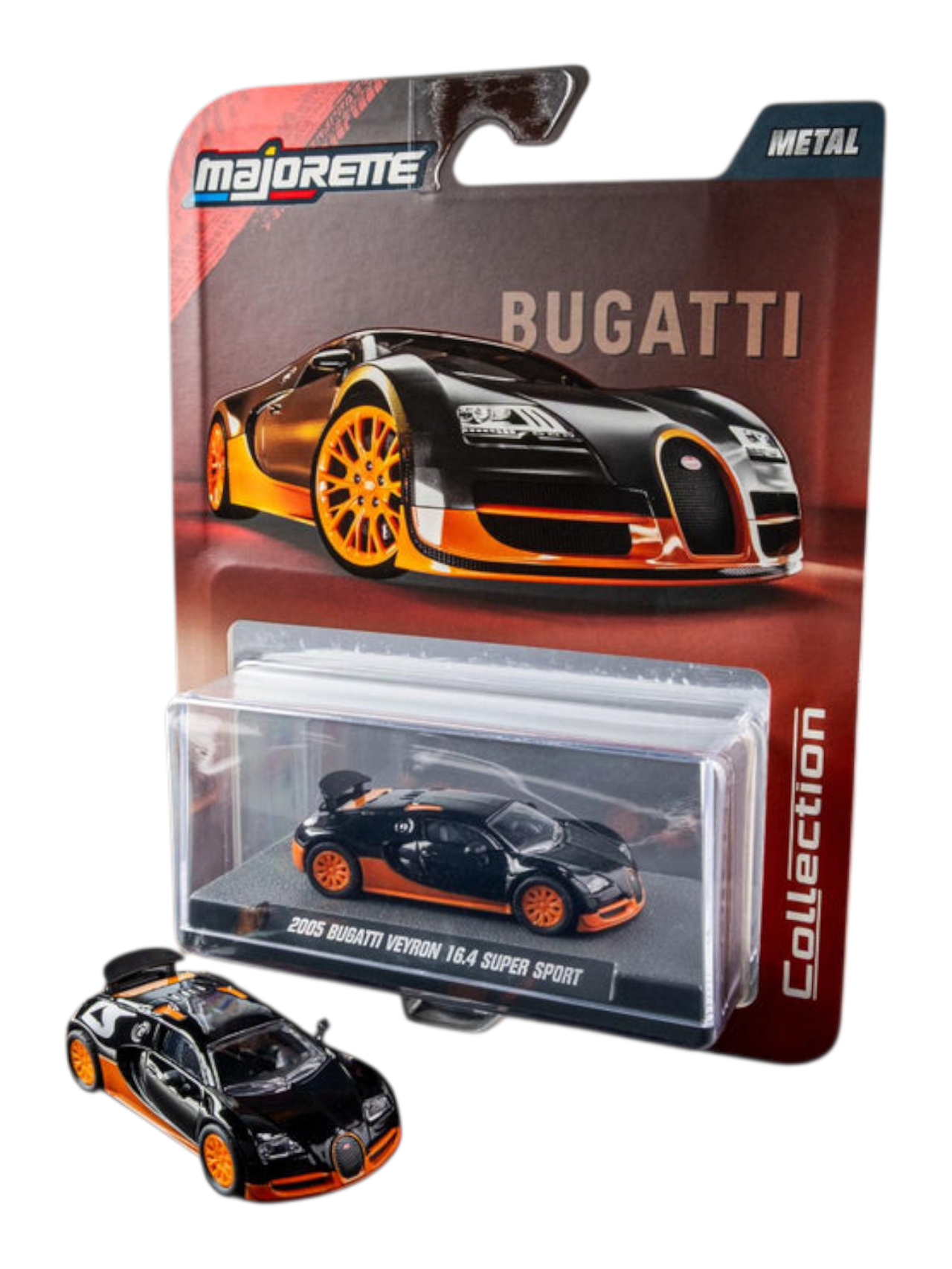 Majorette wave 3 2005 Bugatti veyron 16:4 super sport 1:64 Scale