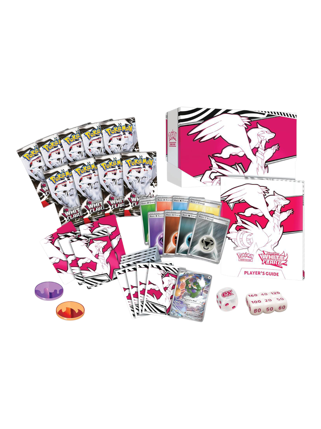 Pokemon Scarlet and Violet White Flare Elite Trainer Box (English)