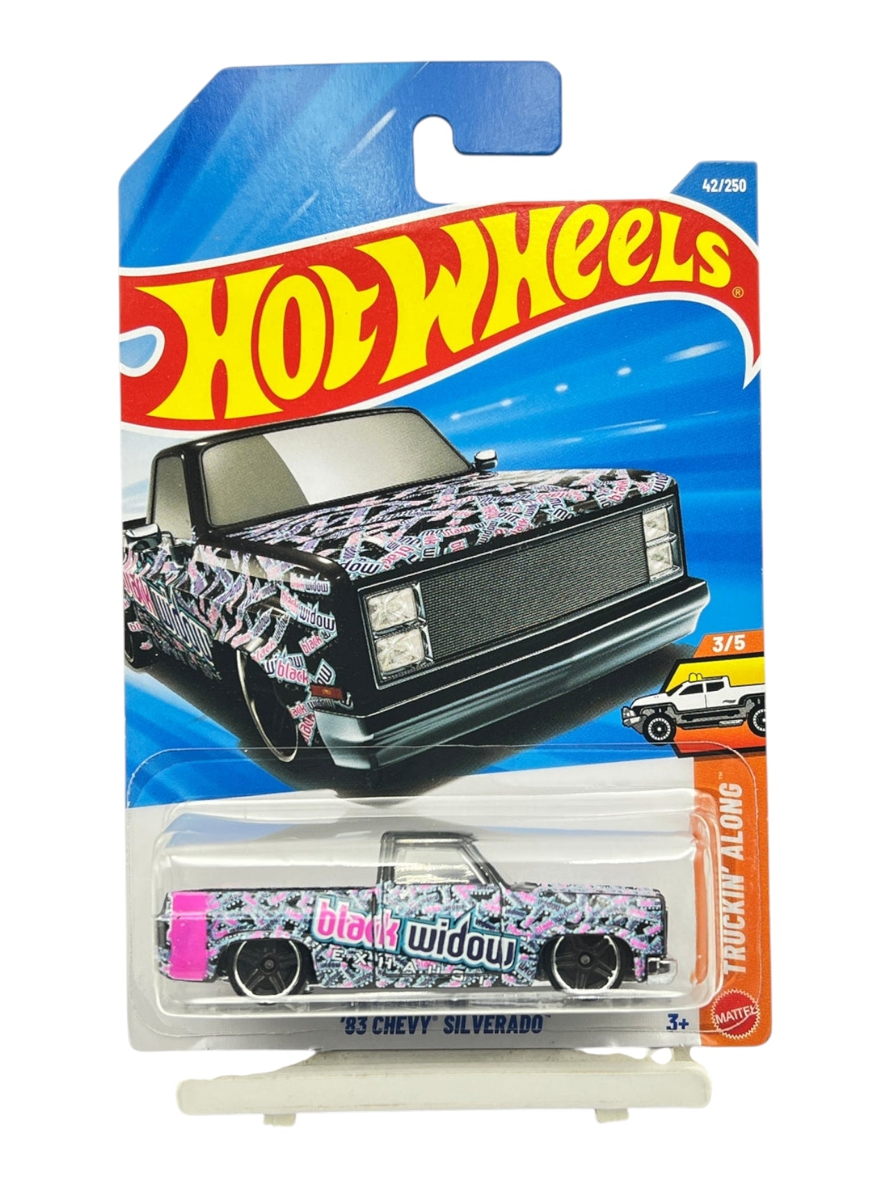 Hotwheels '83 chevy silverdo imported mainline 1:64 Scale