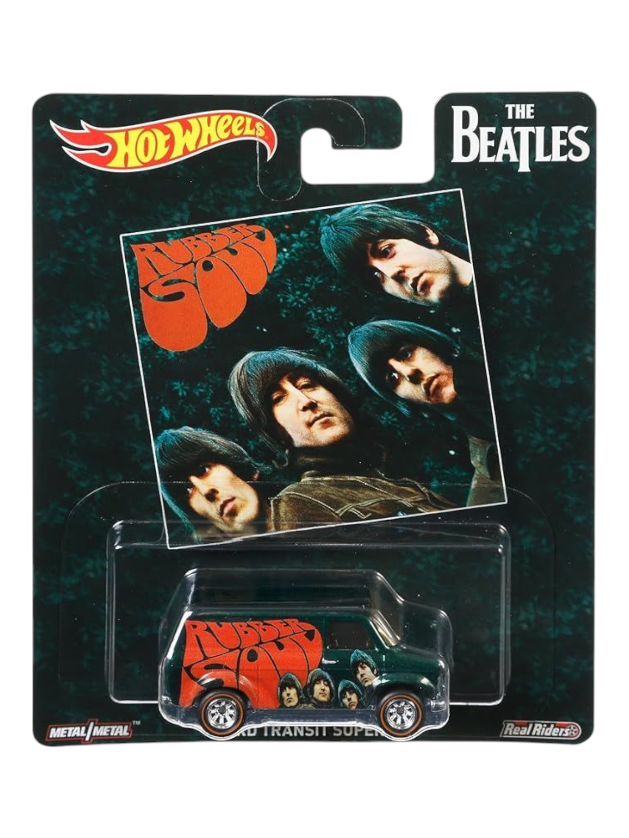 HotWheels Pop Culture The Beatles Ford Transit Supervan Imported Premium 1:64 Scale