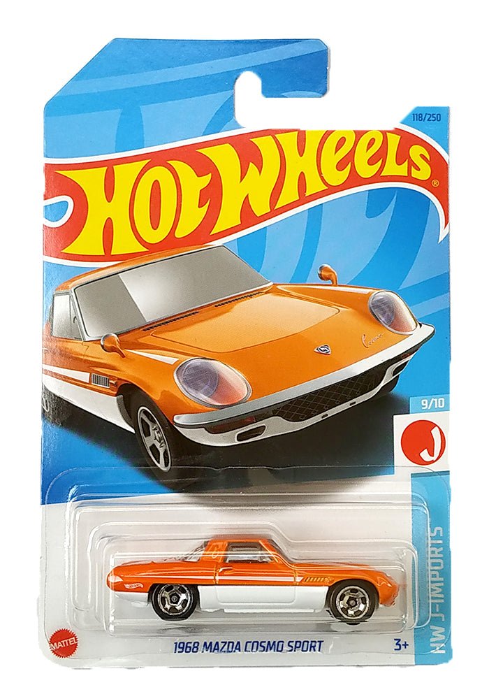 HotWheels 1968 Mazda Cosmo Sport Imported Mainline 1:64 Scale