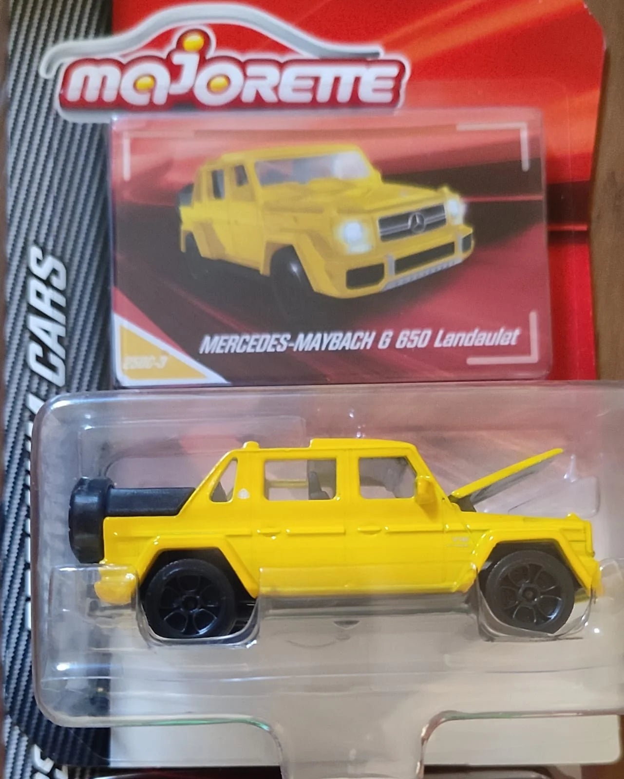 Majorette Premium Cars Mercedes-Maybach G 650 Landaulet - Yellow