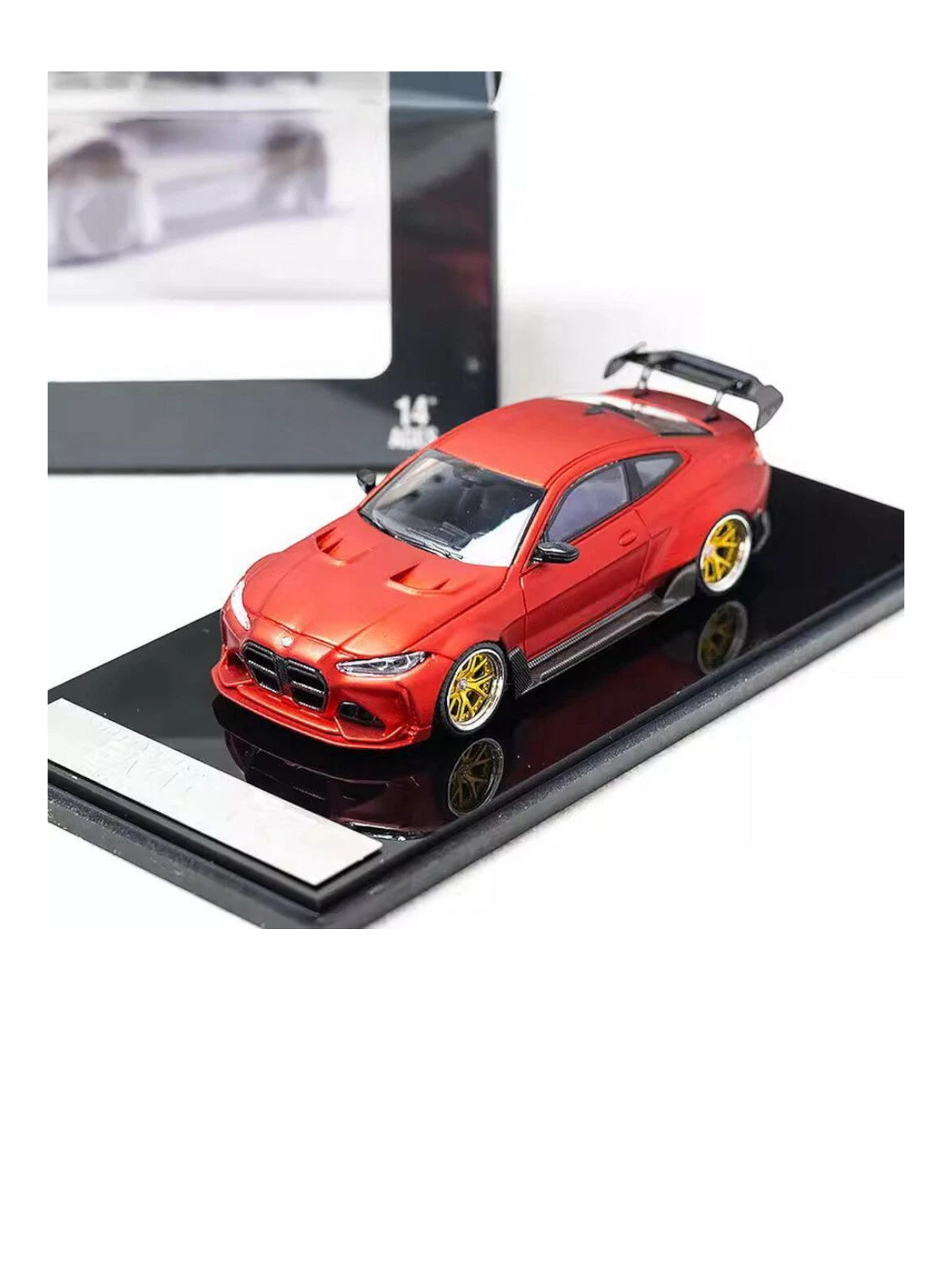 Street Warrior BMW M4 Premium Diecast 1:64 Scale (With Acrylic Case)