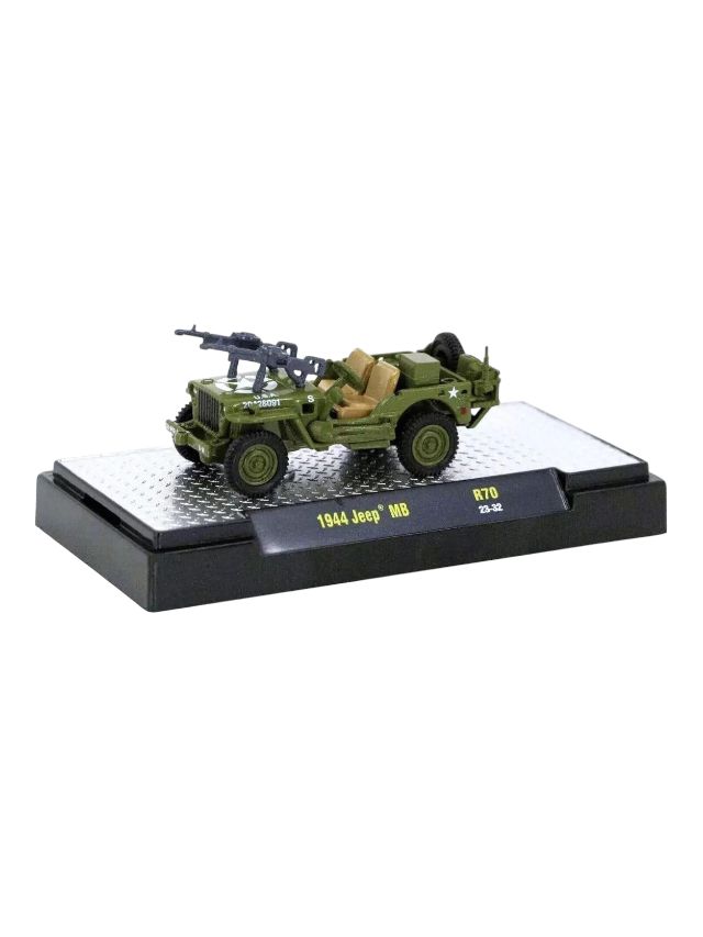M2 Machines WILLYS JEEP 1944 Jeep MB 1:64 Scale