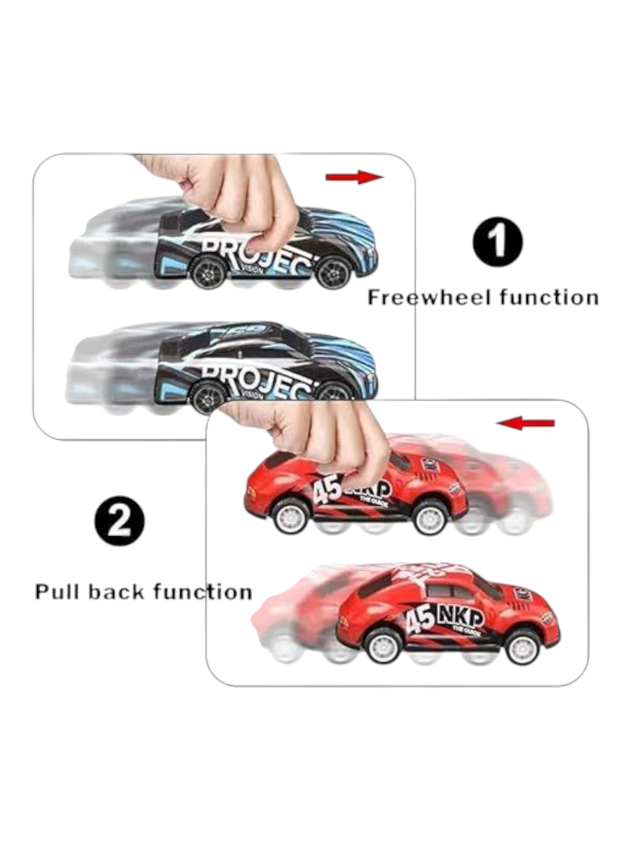 Pullback Car Keychain ( RANDOM ASSORTMENT )