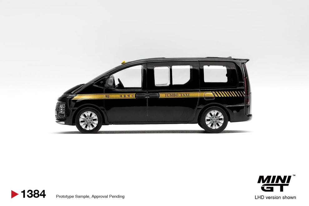 Pre-Order Mini GT No.1384 Hyundai Staria TAXI 1:64 Scale Diecast Model