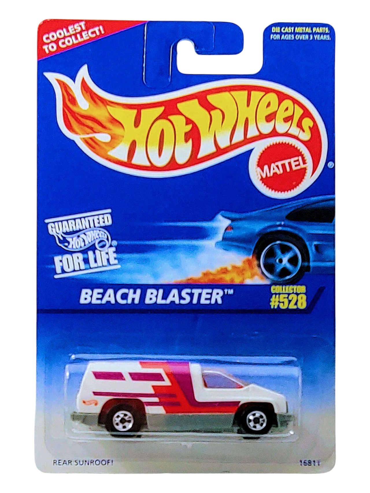 HotWheels Beach Blaster Collector No-558 Imported Mainline 1:64 Scale (Card Damaged)