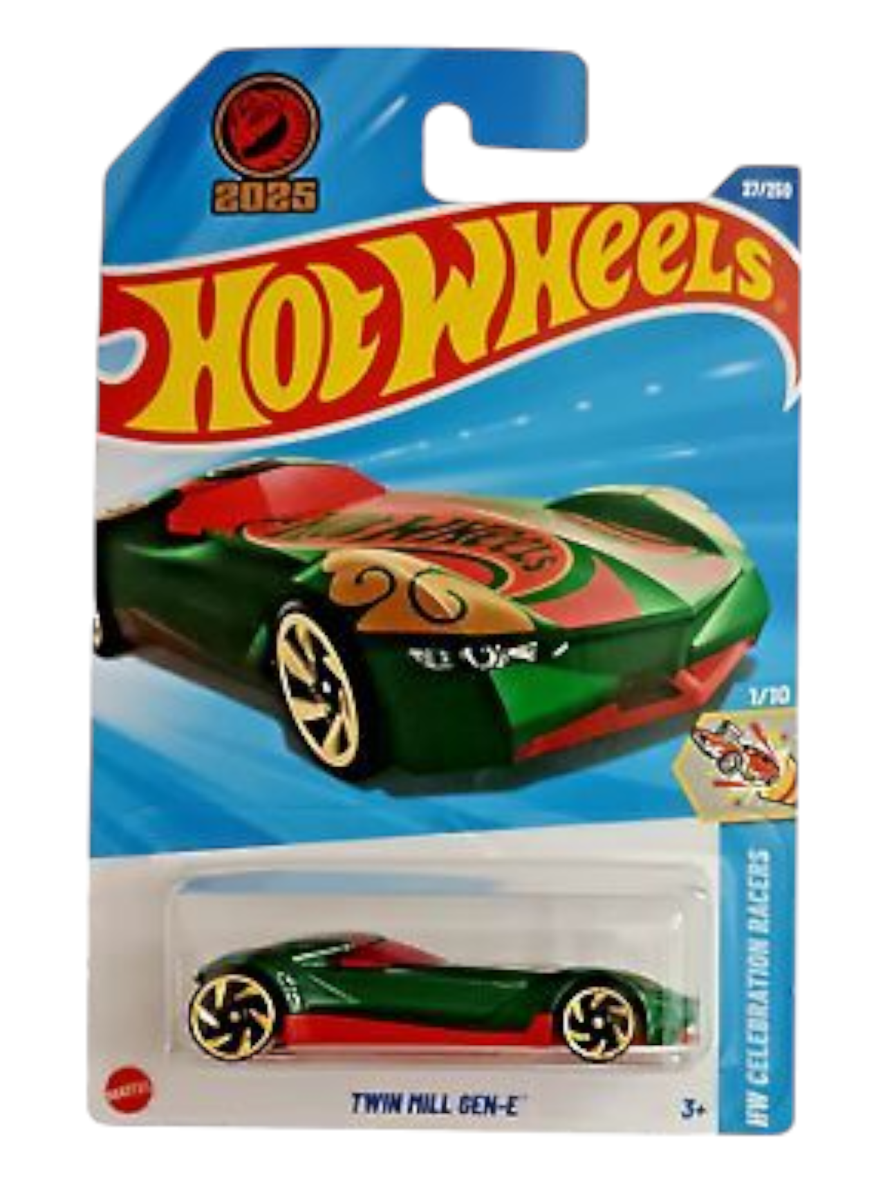 HotWheels Twin Mill Gen-E HW Celebration Racers Imported Mainline 1:64 Scale