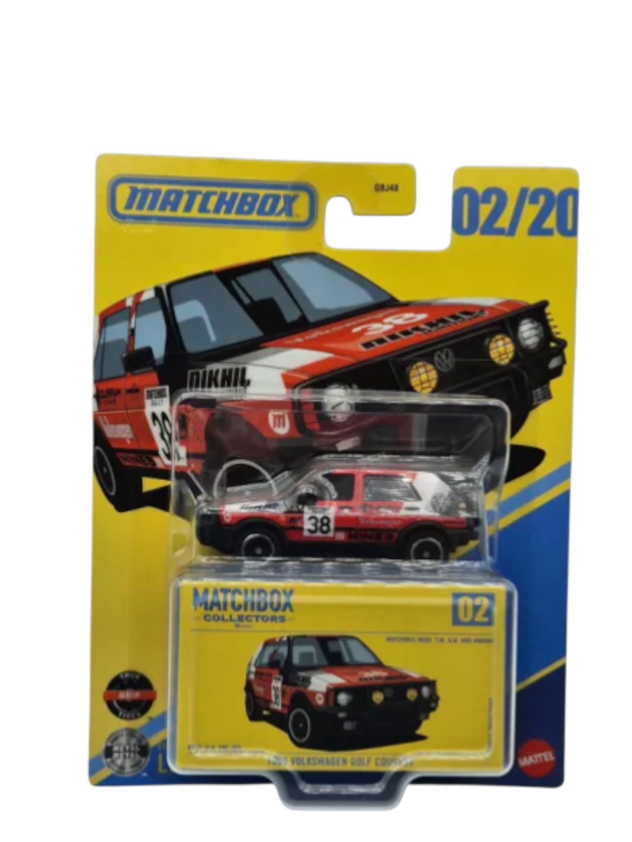 MATCHBOX collectors 1998 Volkswagen golf country designed for a lifetime 1:64 Scale