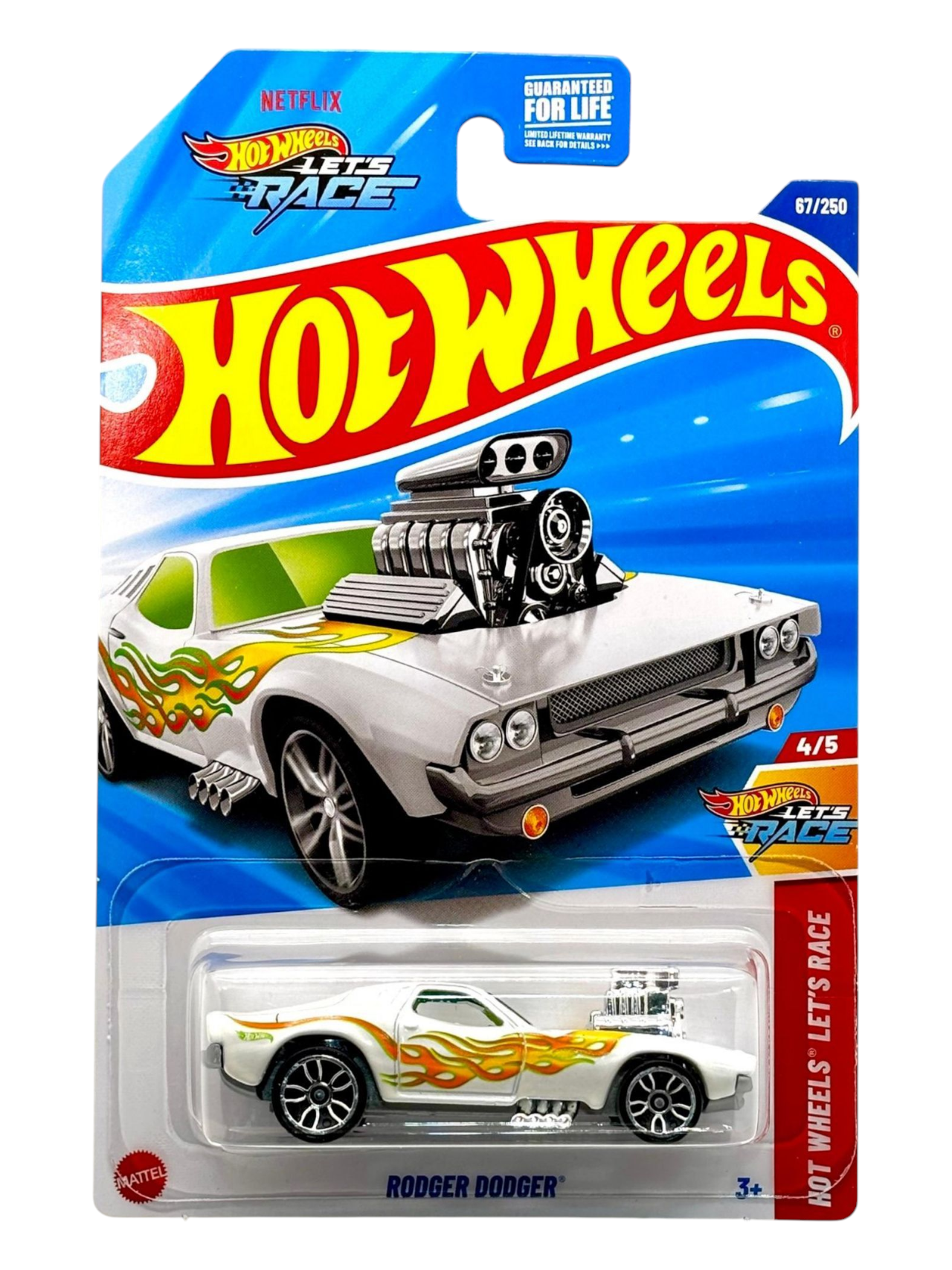 HotWheels Rodger Dodger Let's Race Imported Mainline 1:64 Scale