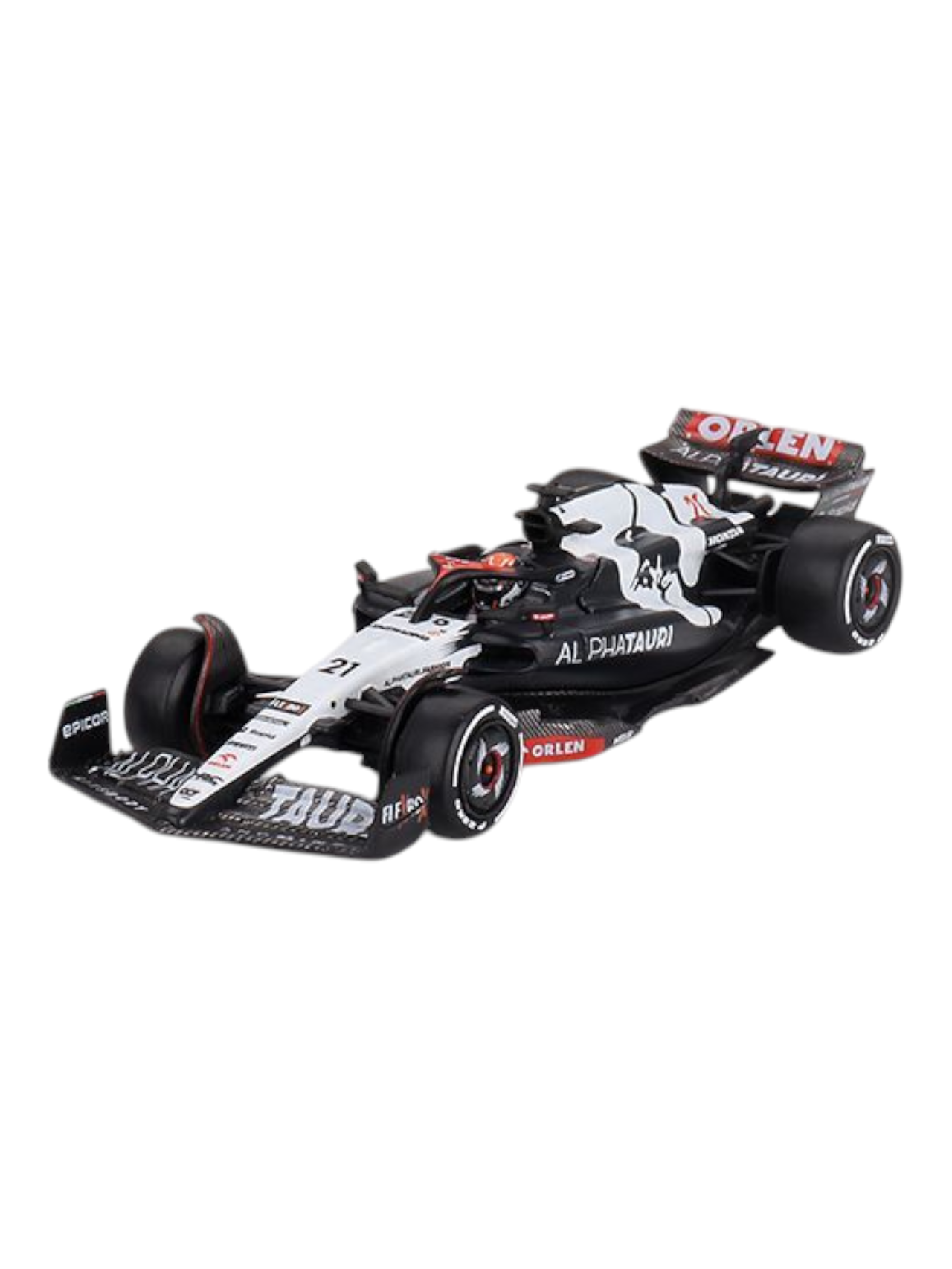 Mini GT AlphaTauri AT04 #21 2023 F1 2023 Australian GP Nyck de Vries 1:64 Scale