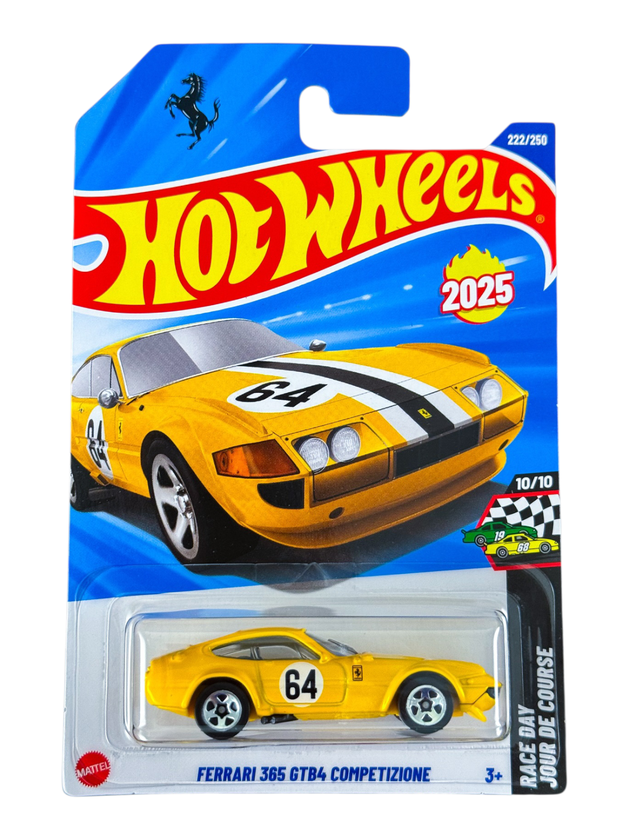 HotWheels Ferrari 365 GTB4 Competizione Imported Mainline 1:64 Scale