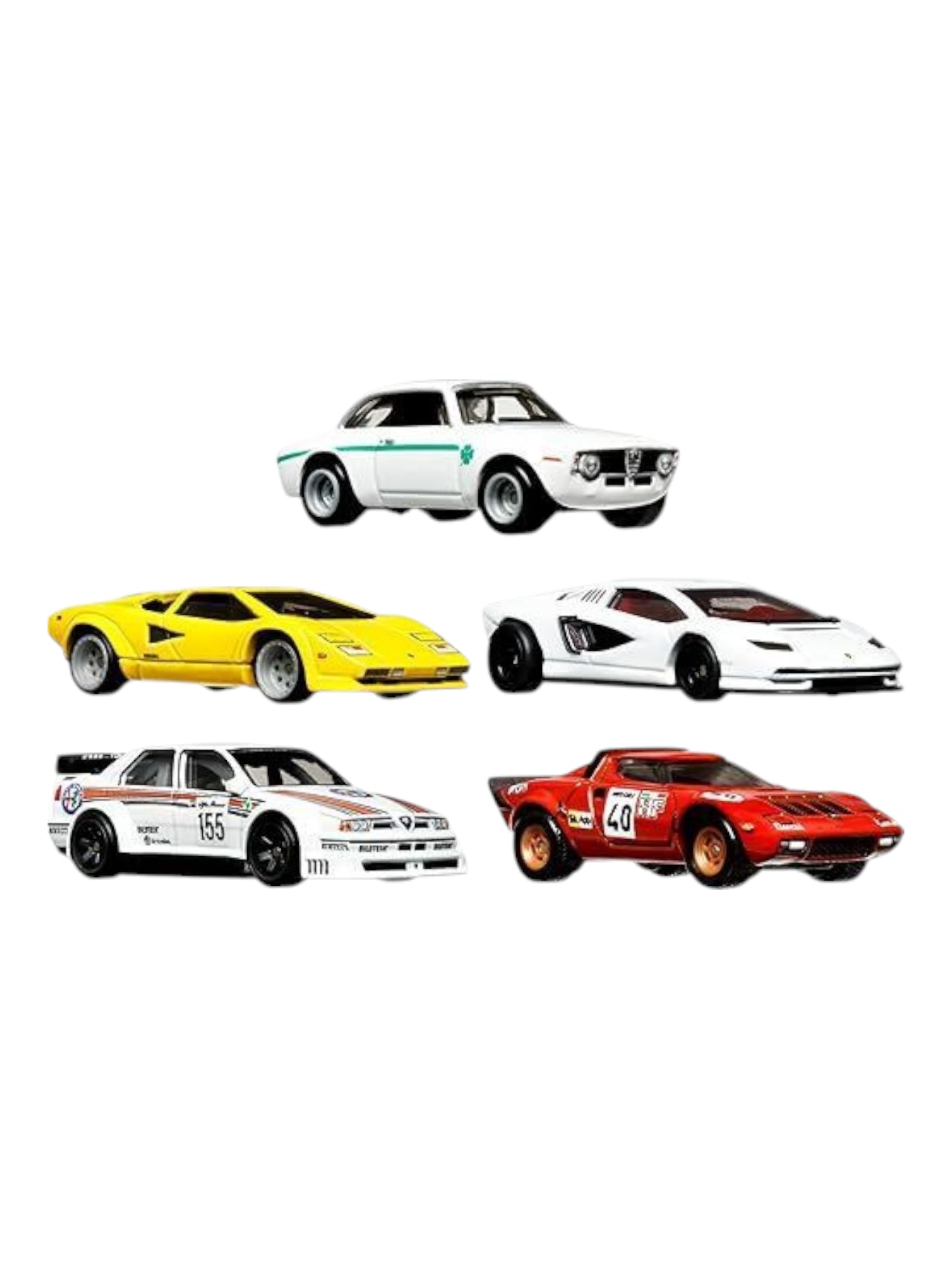 HotWheels spettacalare container car set of 5 imported premium 1:64 Scale