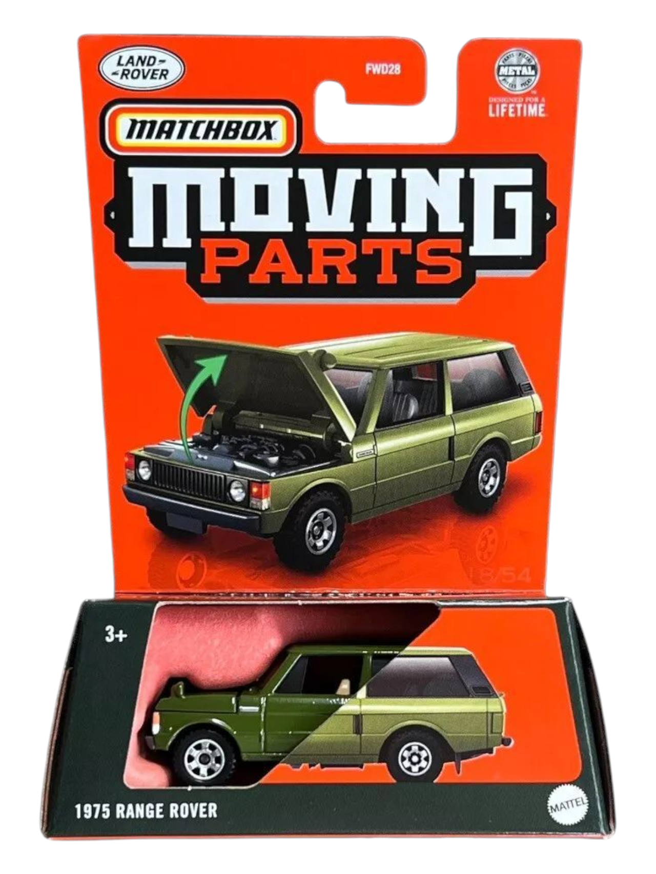 Matchbox Moving Parts 1975 Range Rover 1:64 Scale