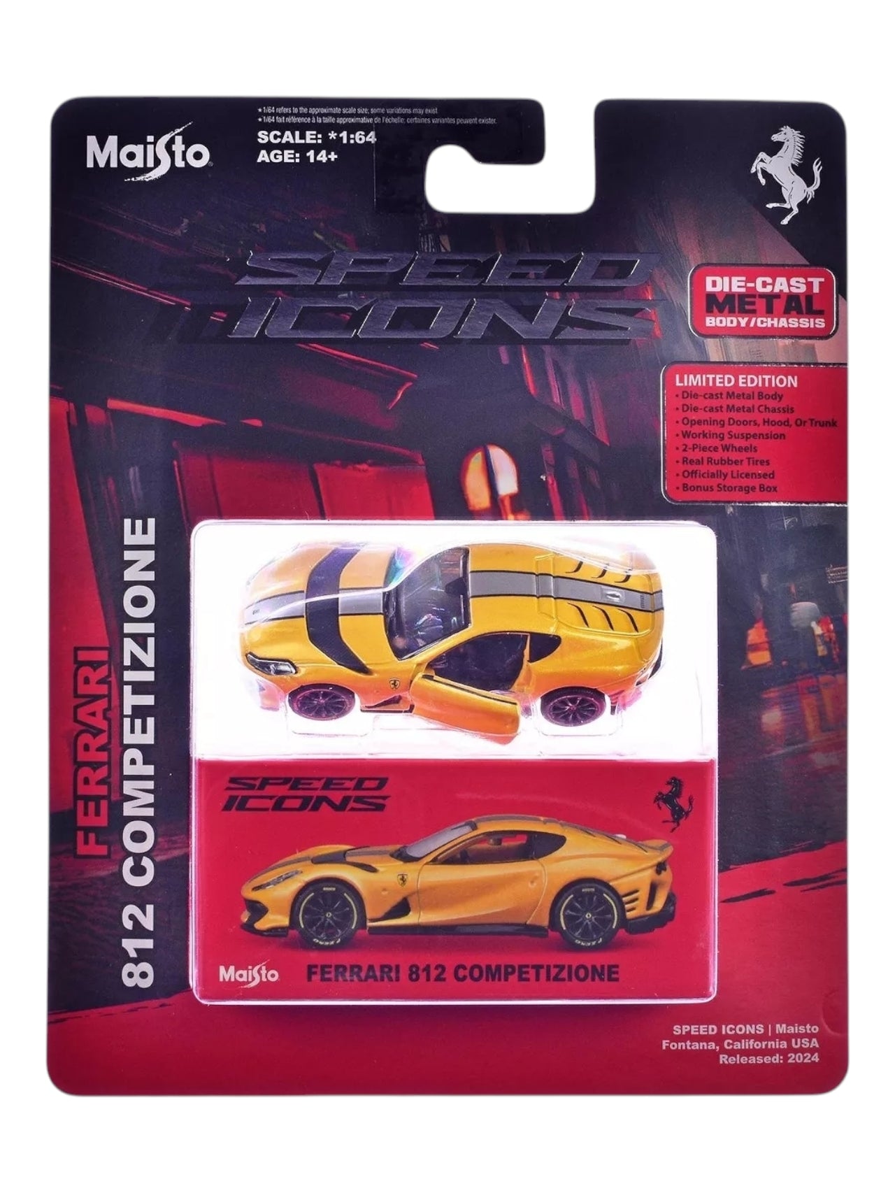Maisto speed icons ferrari 812 compilation 1:64 Scale