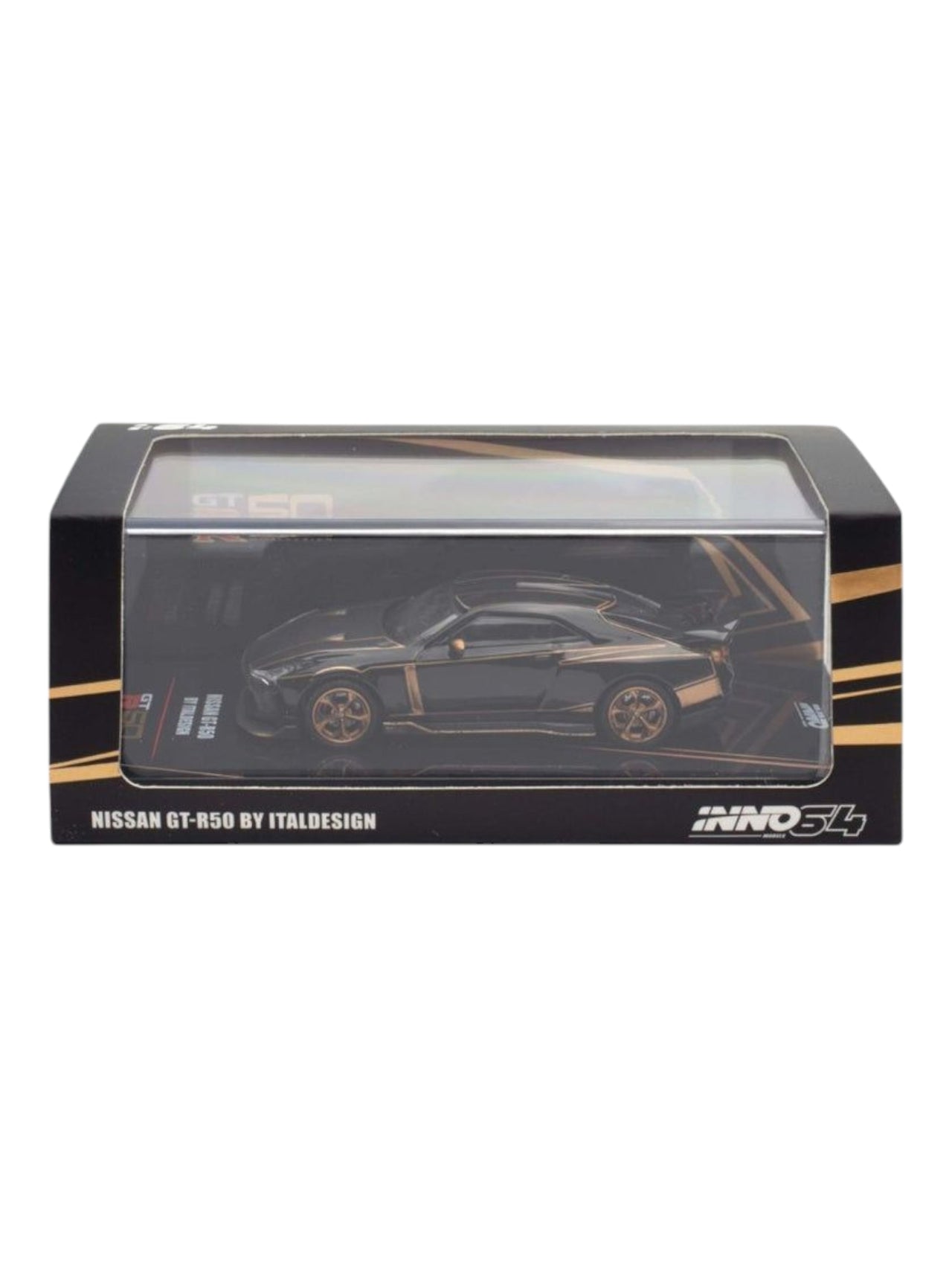 INNO64: Nissan GT-R50 By Italdesign Black 1:64 Scale