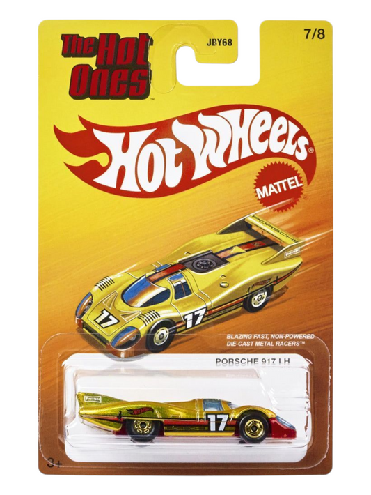 HotWheels The Hot Ones Porsche 917 LH Imported Mainline Card Art 1:64 Scale