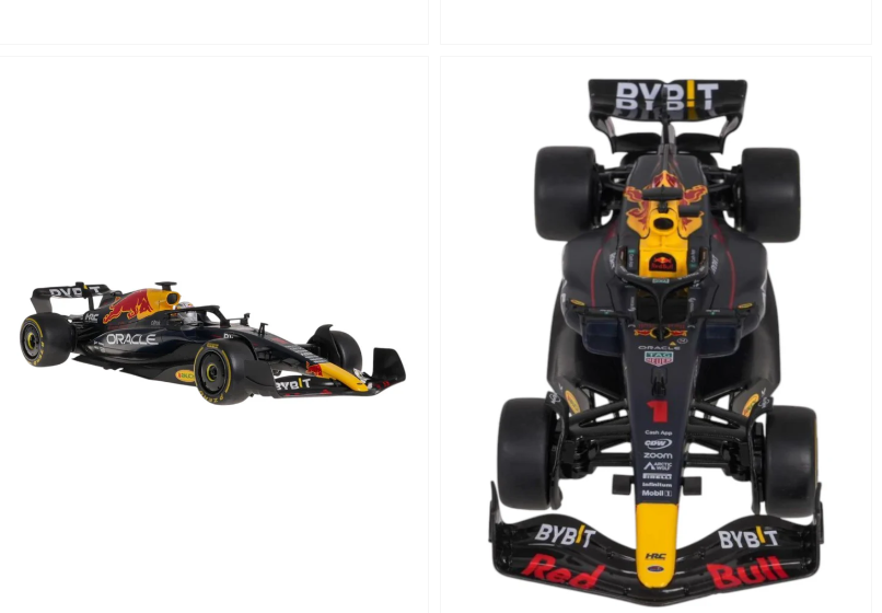 How the Rastar RB18 Red Bull Racing F1 Remote Control RC Car Replicates the Real Formula 1 Design