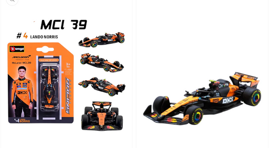 What Makes the Bburago McLaren MCL39 Lando Norris a Special F1 Collectible