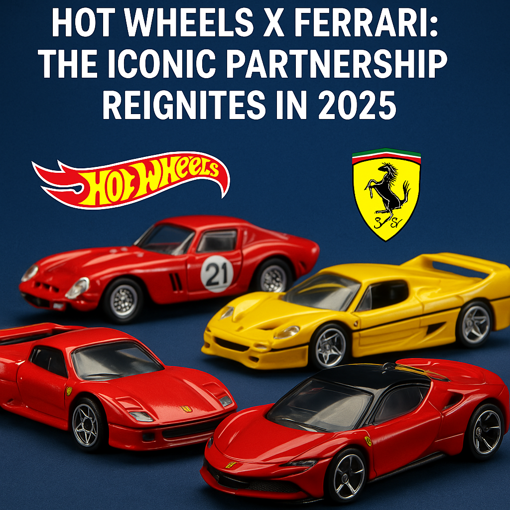 Hot Wheels x Ferrari: A Journey of Passion, Precision & Miniature Mastery