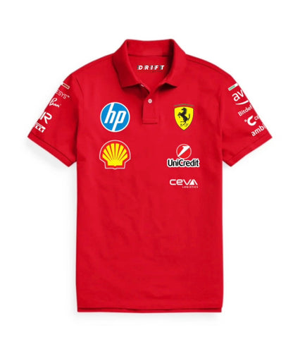 Drift Culture Ferrari Exclusive Polo Tshirt