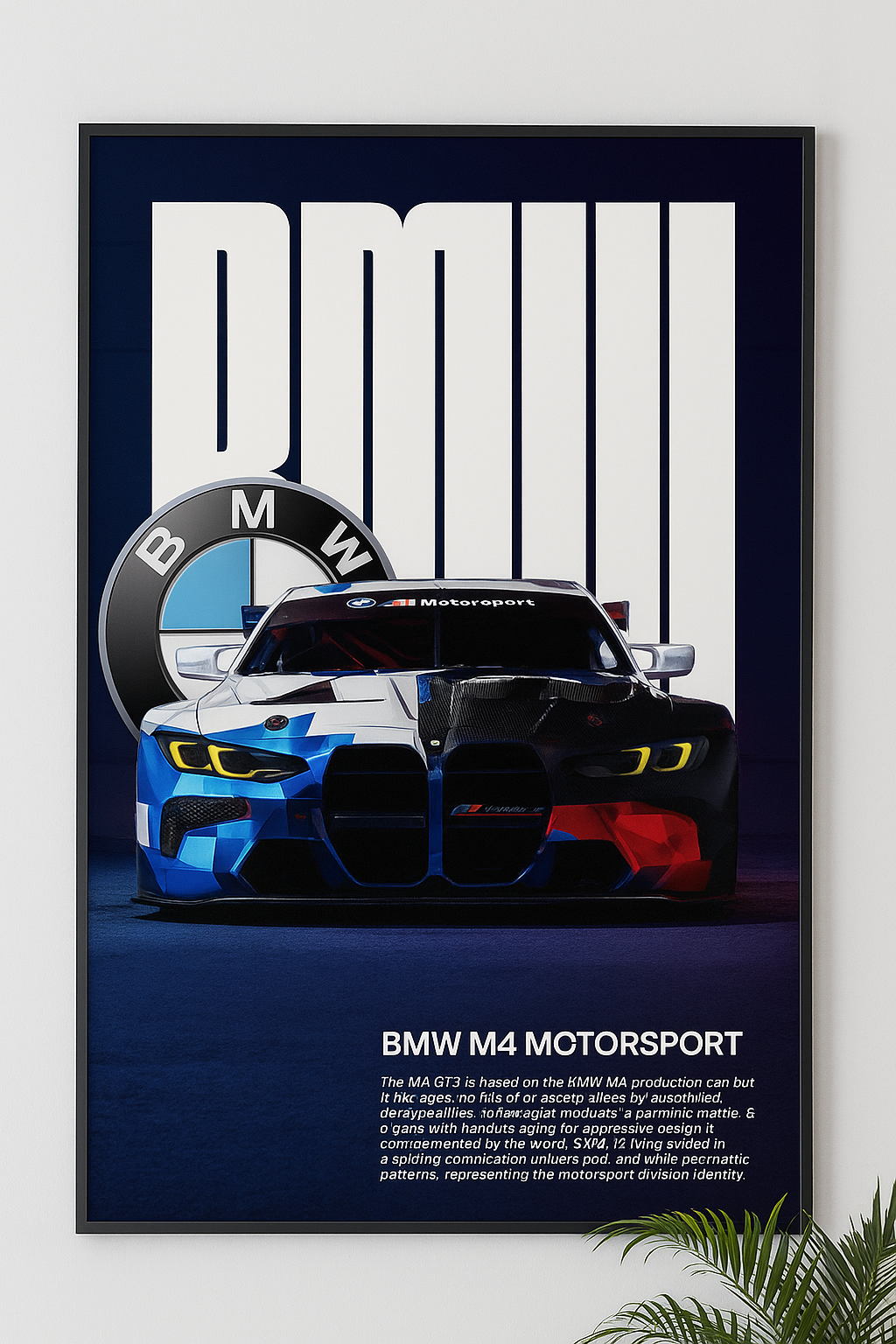 Drift Culture BMW wall poster