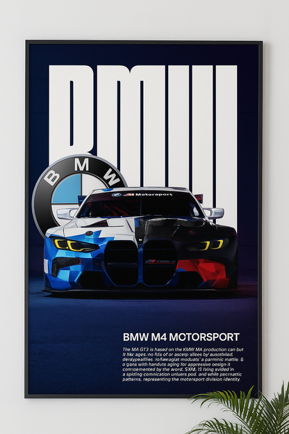 Drift Culture BMW wall poster