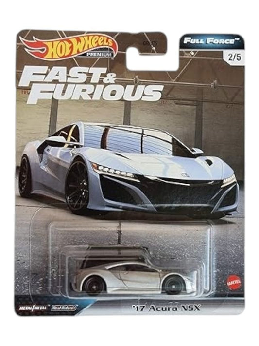 Hot Wheels Premium Fast And Furious Acura NSX (Blister Damage)