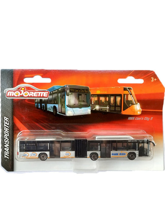 Majorette Transporter MAN Lion's City 6 - Silver