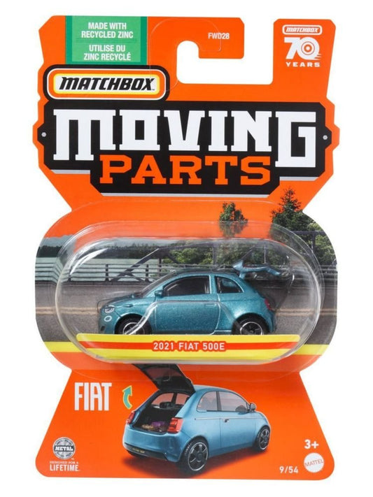 Matchbox Exclusive 2021 Fiat 500E