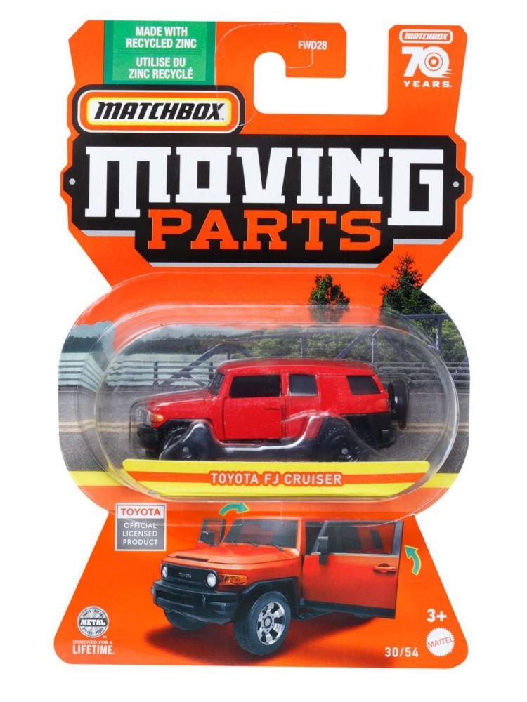Matchbox Exclusive Moving Parts Toyota FJ Cruiser