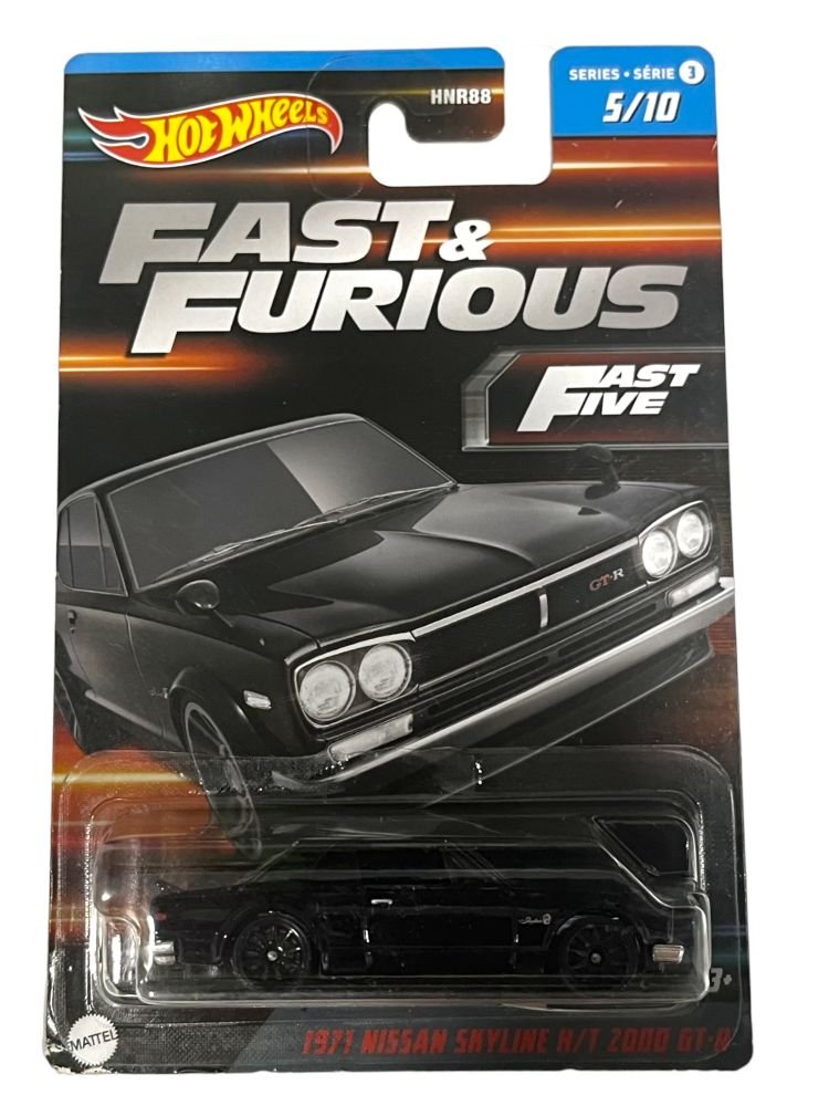 EXCLUSIVE Hotwheels Fast & Furious 1971 Nissan Skyline H/T 2000 GT-R