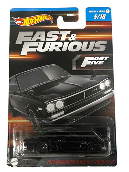 EXCLUSIVE Hotwheels Fast & Furious 1971 Nissan Skyline H/T 2000 GT-R