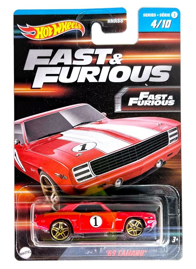 EXCLUSIVE Hotwheels Fast & Furious 69 Camaro