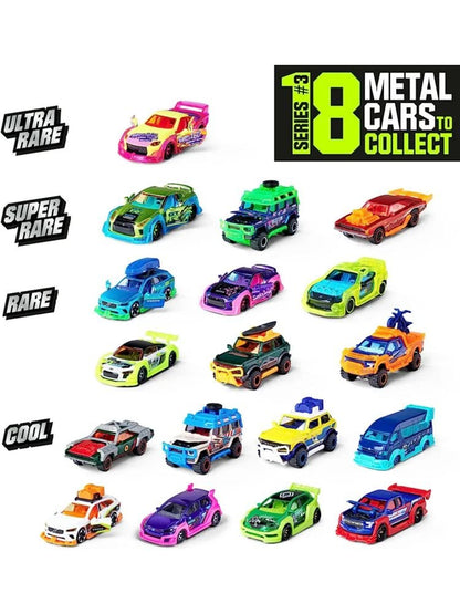 Majorette Tune-Ups Series 3 With Neon Effects 7 Surprises Gift Pack For Kids 3