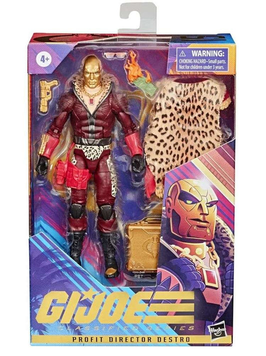 EXCLUSIVE G. I. Joe Classified Series Profit Director Destro