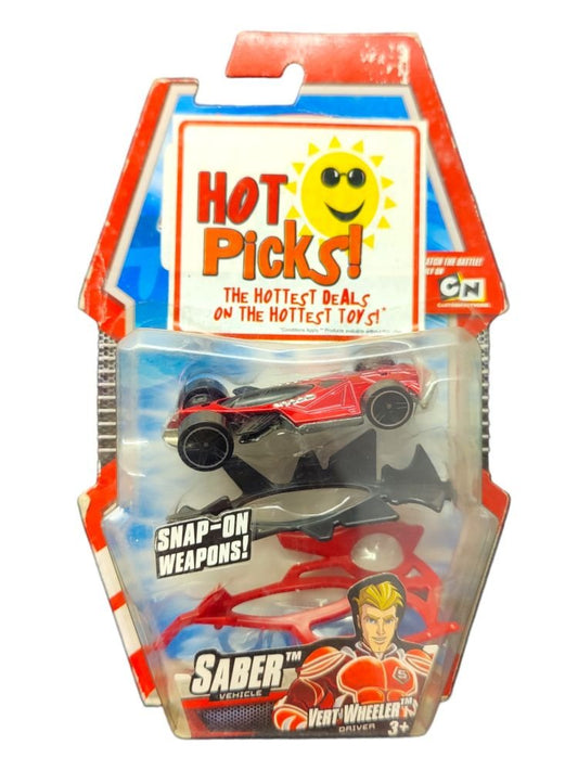 PRE-OWNED Hotwheels Battle Force 5 Saber Vehicle