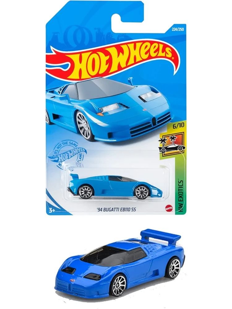 Hotwheels 94 Bugatti Eb110 ss imported mainline 1:64 Scale