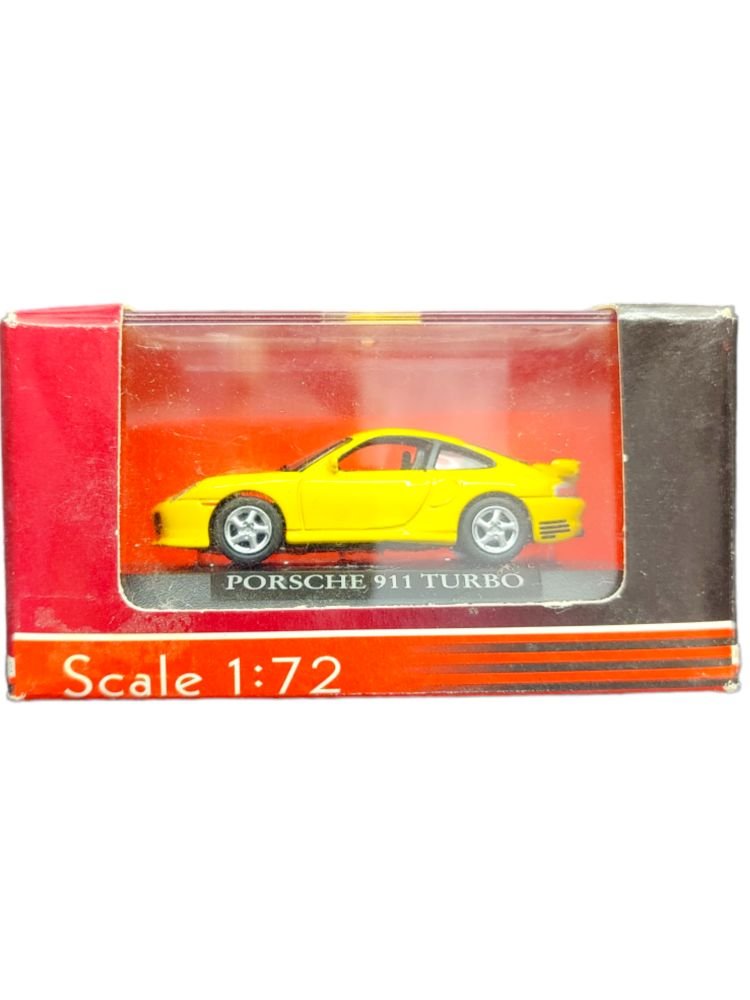 Die Cast Metal Collection Porsche 911 Turbo Scale 1:72