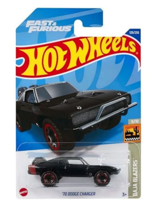 Hotwheels Fast & Furious 70 Dodge Charger (Blister Damage )