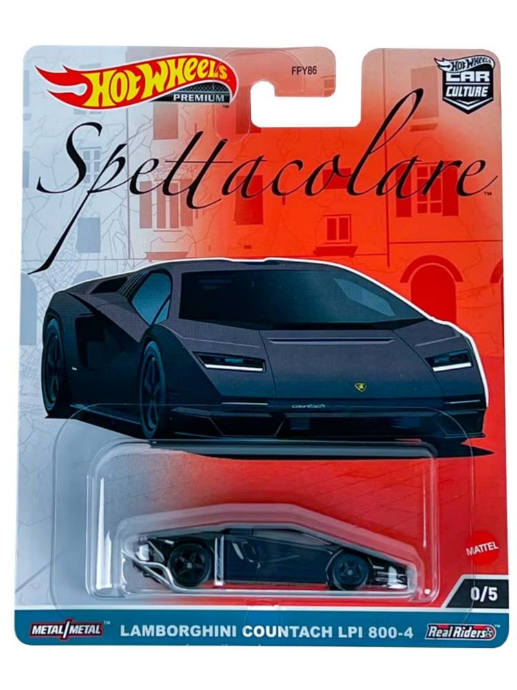 Hotwheels Chase Piece Lamborghini Countach LPI 800-4 With Hotwheels Protector