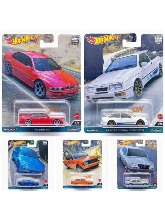 EXCLUSIVE Hotwheels Car Culture Set Of 5
