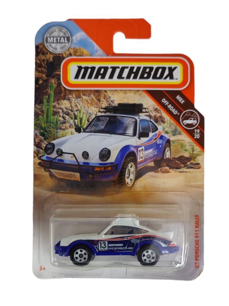 Match box 85 Porche 911 rally