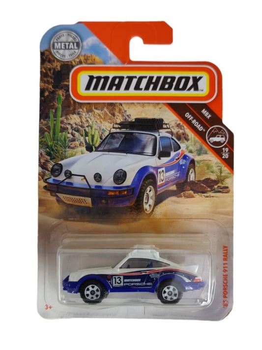 Match box 85 Porche 911 rally